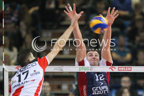  25.11.2015 RZESZOW<br />SIATKOWKA PLUSLIGA 2015/2016 MEN VOLLEYBALL POLAND POLISH PLUS LIGA LEAGUE SEASON 2015/2016<br />MECZ ASSECO RESOVIA RZESZOW - ZAKSA KEDZIERZYN KOZLE<br />N/Z GRZEGORZ BOCIEK <br /> 