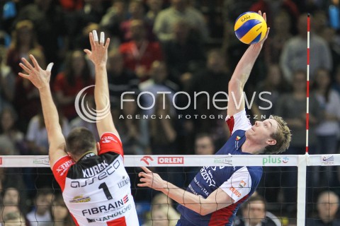  25.11.2015 RZESZOW<br />SIATKOWKA PLUSLIGA 2015/2016 MEN VOLLEYBALL POLAND POLISH PLUS LIGA LEAGUE SEASON 2015/2016<br />MECZ ASSECO RESOVIA RZESZOW - ZAKSA KEDZIERZYN KOZLE<br />N/Z SAM DEROO <br /> 
