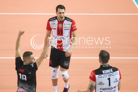  25.11.2015 RZESZOW<br />SIATKOWKA PLUSLIGA 2015/2016 MEN VOLLEYBALL POLAND POLISH PLUS LIGA LEAGUE SEASON 2015/2016<br />MECZ ASSECO RESOVIA RZESZOW - ZAKSA KEDZIERZYN KOZLE<br />N/Z FABIAN DRZYZGA RADOSC EMOCJE <br /> 