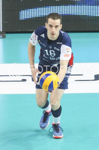  25.11.2015 RZESZOW<br />SIATKOWKA PLUSLIGA 2015/2016 MEN VOLLEYBALL POLAND POLISH PLUS LIGA LEAGUE SEASON 2015/2016<br />MECZ ASSECO RESOVIA RZESZOW - ZAKSA KEDZIERZYN KOZLE<br />N/Z BENJAMIN TONIUTTI SYLWETKA <br /> 