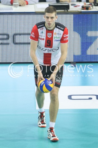  25.11.2015 RZESZOW<br />SIATKOWKA PLUSLIGA 2015/2016 MEN VOLLEYBALL POLAND POLISH PLUS LIGA LEAGUE SEASON 2015/2016<br />MECZ ASSECO RESOVIA RZESZOW - ZAKSA KEDZIERZYN KOZLE<br />N/Z DMYTRO PASHYTSKYY ( PASZYCKI ) SYLWETKA <br /> 