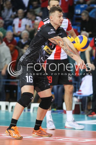  25.11.2015 RZESZOW<br />SIATKOWKA PLUSLIGA 2015/2016 MEN VOLLEYBALL POLAND POLISH PLUS LIGA LEAGUE SEASON 2015/2016<br />MECZ ASSECO RESOVIA RZESZOW - ZAKSA KEDZIERZYN KOZLE<br />N/Z KRZYSZTOF IGNACZAK SYLWETKA <br /> 