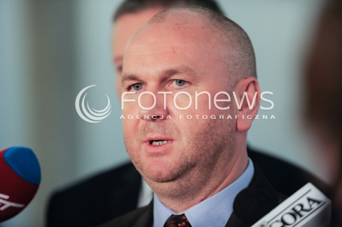  25.11.2015 WARSZAWA<br />POSIEDZENIE SEJMU<br />N/Z BYLY SZEF CBA PAWEL WOJTUNIK<br /> 