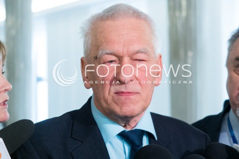  26.11.2015 WARSZAWA<br /> POSIEDZENIE SEJMU W WARSZAWIE  <br />N/Z KORNEL MORAWIECKI<br /> 