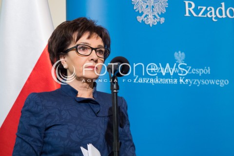 Briefing prasowy rządu w Warszawie w sprawie porwanych marynarzy