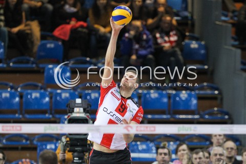  29.11.2015 RZESZOW<br />SIATKOWKA PLUSLIGA 2015/2016 MEN VOLLEYBALL POLAND POLISH PLUS LIGA LEAGUE SEASON 2015/2016<br />MECZ ASSECO RESOVIA RZESZOW - CUPRUM LUBIN<br />N/Z DMYTRO PASHYTSKYY ( PASZYCKI ) SYLWETKA <br /> 
