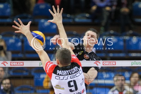  29.11.2015 RZESZOW<br />SIATKOWKA PLUSLIGA 2015/2016 MEN VOLLEYBALL POLAND POLISH PLUS LIGA LEAGUE SEASON 2015/2016<br />MECZ ASSECO RESOVIA RZESZOW - CUPRUM LUBIN<br />N/Z MARCUS BOHME <br /> 