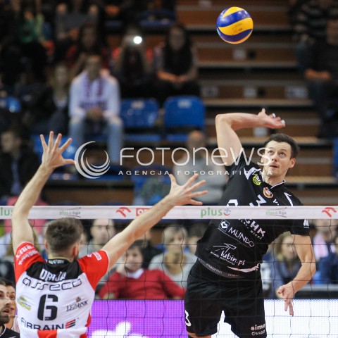  29.11.2015 RZESZOW<br />SIATKOWKA PLUSLIGA 2015/2016 MEN VOLLEYBALL POLAND POLISH PLUS LIGA LEAGUE SEASON 2015/2016<br />MECZ ASSECO RESOVIA RZESZOW - CUPRUM LUBIN<br />N/Z KEITH PUPART <br /> 