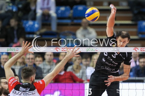  29.11.2015 RZESZOW<br />SIATKOWKA PLUSLIGA 2015/2016 MEN VOLLEYBALL POLAND POLISH PLUS LIGA LEAGUE SEASON 2015/2016<br />MECZ ASSECO RESOVIA RZESZOW - CUPRUM LUBIN<br />N/Z KEITH PUPART <br /> 