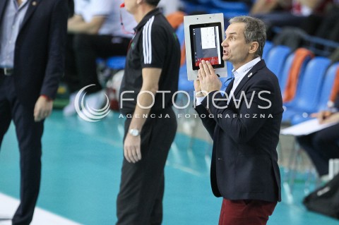  29.11.2015 RZESZOW<br />SIATKOWKA PLUSLIGA 2015/2016 MEN VOLLEYBALL POLAND POLISH PLUS LIGA LEAGUE SEASON 2015/2016<br />MECZ ASSECO RESOVIA RZESZOW - CUPRUM LUBIN<br />N/Z ANDRZEJ KOWAL - I TRENER ( HEAD COACH ) <br /> 