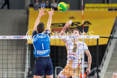  01.12.2015 LODZ POLAND<br />
SIATKOWKA LIGA MISTRZOW MEN CEV VOLLEYBALL CHAMPIONS LEAGUE 2015/2016<br />
MATCH PGE SKRA BELCHATOW - KNACK ROESELARE<br />
N/Z MARIUSZ WLAZLY<br />
 