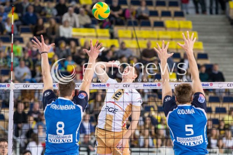  01.12.2015 LODZ POLAND<br />
SIATKOWKA LIGA MISTRZOW MEN CEV VOLLEYBALL CHAMPIONS LEAGUE 2015/2016<br />
MATCH PGE SKRA BELCHATOW - KNACK ROESELARE<br />
N/Z MARIUSZ WLAZLY<br />
 