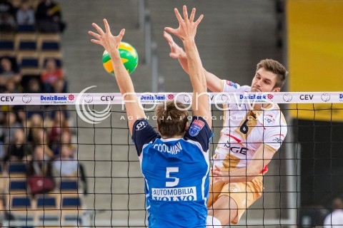  01.12.2015 LODZ POLAND<br />
SIATKOWKA LIGA MISTRZOW MEN CEV VOLLEYBALL CHAMPIONS LEAGUE 2015/2016<br />
MATCH PGE SKRA BELCHATOW - KNACK ROESELARE<br />
N/Z KAROL KLOS<br />
 