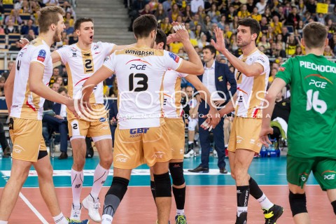  01.12.2015 LODZ POLAND<br />
SIATKOWKA LIGA MISTRZOW MEN CEV VOLLEYBALL CHAMPIONS LEAGUE 2015/2016<br />
MATCH PGE SKRA BELCHATOW - KNACK ROESELARE<br />
N/Z RADOSC EMOCJE WYGRANA<br />
 