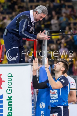  01.12.2015 LODZ POLAND<br />
SIATKOWKA LIGA MISTRZOW MEN CEV VOLLEYBALL CHAMPIONS LEAGUE 2015/2016<br />
MATCH PGE SKRA BELCHATOW - KNACK ROESELARE<br />
N/Z HENDRIK TUERLINCKX<br />
 