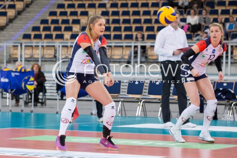  02.12.2015 LODZ SIATKOWKA ORLEN LIGA SEZON 2015/2016 VOLLEYBALL POLISH SEASON <br />
BEEF MASTER BUDOWLANI LODZ - IMPEL WROCLAW<br />
N/Z MARTYNA GRAJBER<br />
 