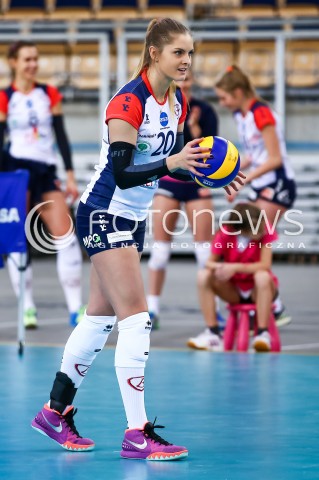  02.12.2015 LODZ SIATKOWKA ORLEN LIGA SEZON 2015/2016 VOLLEYBALL POLISH SEASON <br />
BEEF MASTER BUDOWLANI LODZ - IMPEL WROCLAW<br />
N/Z MARTYNA GRAJBER SYLWETKA<br />
 