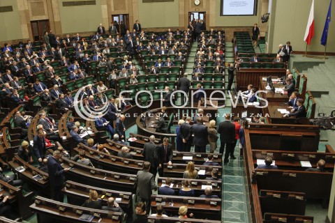  02.12.2015 WARSZAWA SEJM<br />TRZECIE POSIEDZENIE SEJMU VIII KADENCJI<br />N/Z SALA OBRAD<br /> 