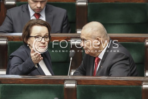  02.12.2015 WARSZAWA SEJM<br />TRZECIE POSIEDZENIE SEJMU VIII KADENCJI<br />N/Z ANNA ZALEWSKA<br /> 
