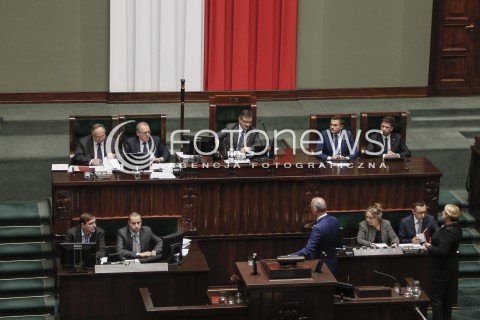  02.12.2015 WARSZAWA SEJM<br />TRZECIE POSIEDZENIE SEJMU VIII KADENCJI<br />N/Z MARSZALEK SEJMU MAREK KUCHCINSKI<br /> 