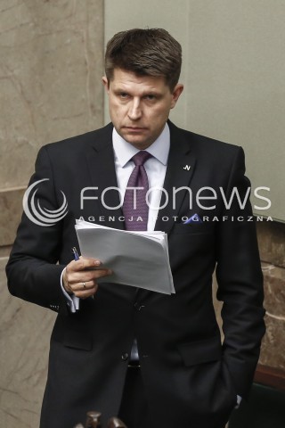  02.12.2015 WARSZAWA SEJM<br />TRZECIE POSIEDZENIE SEJMU VIII KADENCJI<br />N/Z RYSZARD PETRU<br /> 
