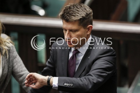  02.12.2015 WARSZAWA SEJM<br />TRZECIE POSIEDZENIE SEJMU VIII KADENCJI<br />N/Z RYSZARD PETRU<br /> 