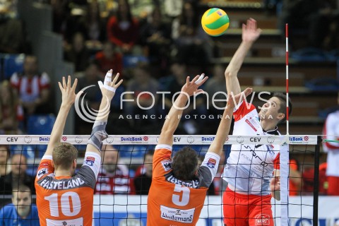  02.12.2015 RZESZOW POLAND<br />SIATKOWKA LIGA MISTRZOW <br />MEN CEV VOLLEYBALL CHAMPIONS LEAGUE 2015/2016<br />MATCH ASSECO RESOVIA - VOLLEY ASSE LENNIK <br />N/Z NIKOLAY PENCHEV ( NIKOLAJ PENCZEW ) <br /> 