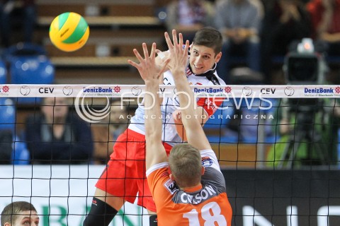  02.12.2015 RZESZOW POLAND<br />SIATKOWKA LIGA MISTRZOW <br />MEN CEV VOLLEYBALL CHAMPIONS LEAGUE 2015/2016<br />MATCH ASSECO RESOVIA - VOLLEY ASSE LENNIK <br />N/Z NIKOLAY PENCHEV ( NIKOLAJ PENCZEW ) <br /> 