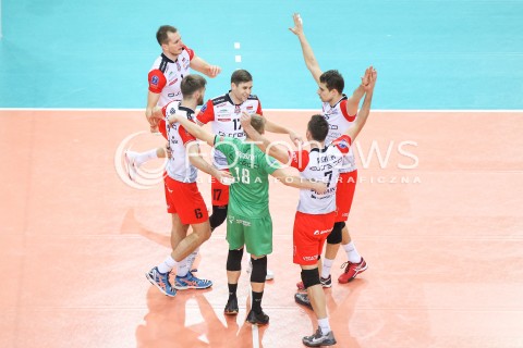  02.12.2015 RZESZOW POLAND<br />SIATKOWKA LIGA MISTRZOW <br />MEN CEV VOLLEYBALL CHAMPIONS LEAGUE 2015/2016<br />MATCH ASSECO RESOVIA - VOLLEY ASSE LENNIK <br />N/Z BARTOSZ KUREK NIKOLAY PENCHEV ( NIKOLAJ PENCZEW ) FABIAN DRZYZGA DAWID DRYJA RADOSC EMOCJE <br /> 