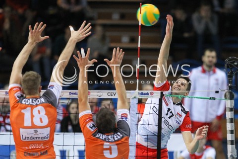  02.12.2015 RZESZOW POLAND<br />SIATKOWKA LIGA MISTRZOW <br />MEN CEV VOLLEYBALL CHAMPIONS LEAGUE 2015/2016<br />MATCH ASSECO RESOVIA - VOLLEY ASSE LENNIK <br />N/Z NIKOLAY PENCHEV ( NIKOLAJ PENCZEW ) <br /> 