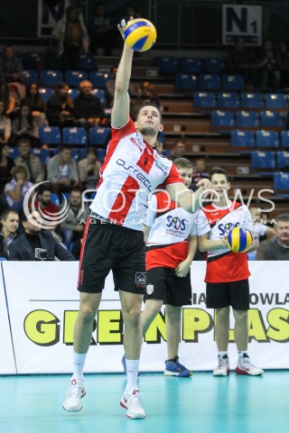  05.12.2015 RZESZOW<br />
SIATKOWKA PLUSLIGA 2015/2016 MEN VOLLEYBALL POLAND POLISH PLUS LIGA LEAGUE SEASON 2015/2016<br />
MECZ ASSECO RESOVIA RZESZOW - AZS POLITECHNIKA WARSZAWSKA<br />
N/Z BARTOSZ KUREK SYLWETKA <br />
 