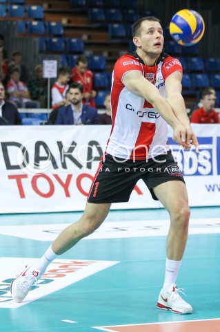  05.12.2015 RZESZOW<br />
SIATKOWKA PLUSLIGA 2015/2016 MEN VOLLEYBALL POLAND POLISH PLUS LIGA LEAGUE SEASON 2015/2016<br />
MECZ ASSECO RESOVIA RZESZOW - AZS POLITECHNIKA WARSZAWSKA<br />
N/Z BARTOSZ KUREK SYLWETKA <br />
 