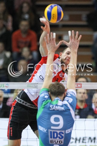  05.12.2015 RZESZOW<br />
SIATKOWKA PLUSLIGA 2015/2016 MEN VOLLEYBALL POLAND POLISH PLUS LIGA LEAGUE SEASON 2015/2016<br />
MECZ ASSECO RESOVIA RZESZOW - AZS POLITECHNIKA WARSZAWSKA<br />
N/Z BARTOSZ KUREK <br />
 