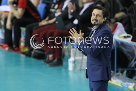  05.12.2015 RZESZOW<br />
SIATKOWKA PLUSLIGA 2015/2016 MEN VOLLEYBALL POLAND POLISH PLUS LIGA LEAGUE SEASON 2015/2016<br />
MECZ ASSECO RESOVIA RZESZOW - AZS POLITECHNIKA WARSZAWSKA<br />
N/Z JAKUB BEDNARUK - I TRENER ( HEAD COACH ) SYLWETKA <br />
 