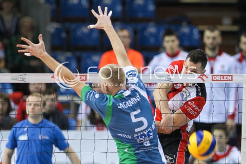  05.12.2015 RZESZOW<br />
SIATKOWKA PLUSLIGA 2015/2016 MEN VOLLEYBALL POLAND POLISH PLUS LIGA LEAGUE SEASON 2015/2016<br />
MECZ ASSECO RESOVIA RZESZOW - AZS POLITECHNIKA WARSZAWSKA<br />
N/Z OLIEG ACHREM ( ALEH AKHREM ) <br />
 