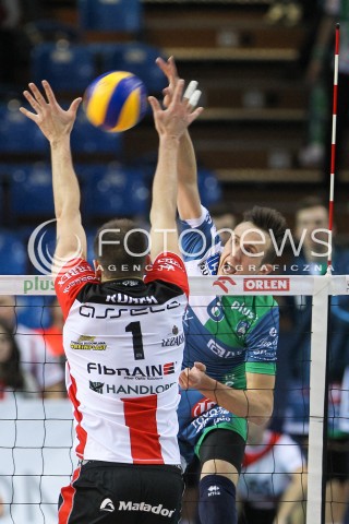  05.12.2015 RZESZOW<br />SIATKOWKA PLUSLIGA 2015/2016 MEN VOLLEYBALL POLAND POLISH PLUS LIGA LEAGUE SEASON 2015/2016<br />MECZ ASSECO RESOVIA RZESZOW - AZS POLITECHNIKA WARSZAWSKA<br />N/Z PAWEL HALABA <br /> 