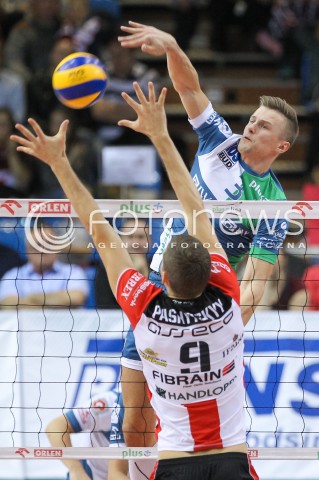  05.12.2015 RZESZOW<br />SIATKOWKA PLUSLIGA 2015/2016 MEN VOLLEYBALL POLAND POLISH PLUS LIGA LEAGUE SEASON 2015/2016<br />MECZ ASSECO RESOVIA RZESZOW - AZS POLITECHNIKA WARSZAWSKA<br />N/Z PRZEMYSLAW SMOLINSKI <br /> 