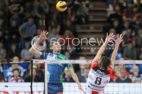  05.12.2015 RZESZOW<br />SIATKOWKA PLUSLIGA 2015/2016 MEN VOLLEYBALL POLAND POLISH PLUS LIGA LEAGUE SEASON 2015/2016<br />MECZ ASSECO RESOVIA RZESZOW - AZS POLITECHNIKA WARSZAWSKA<br />N/Z GUILLAUME SAMICA <br /> 
