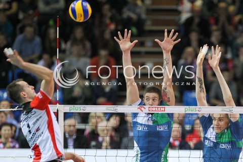  05.12.2015 RZESZOW<br />SIATKOWKA PLUSLIGA 2015/2016 MEN VOLLEYBALL POLAND POLISH PLUS LIGA LEAGUE SEASON 2015/2016<br />MECZ ASSECO RESOVIA RZESZOW - AZS POLITECHNIKA WARSZAWSKA<br />N/Z MICHAL FILIP<br /> 