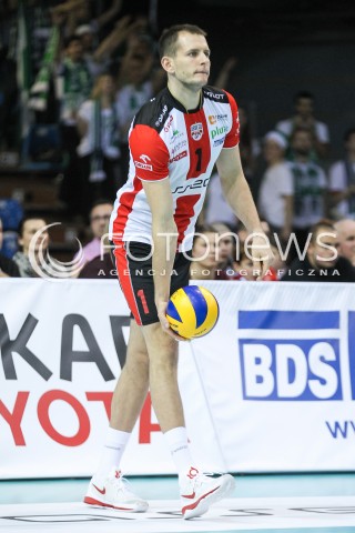  05.12.2015 RZESZOW<br />
SIATKOWKA PLUSLIGA 2015/2016 MEN VOLLEYBALL POLAND POLISH PLUS LIGA LEAGUE SEASON 2015/2016<br />
MECZ ASSECO RESOVIA RZESZOW - AZS POLITECHNIKA WARSZAWSKA<br />
N/Z BARTOSZ KUREK SYLWETKA <br />
 