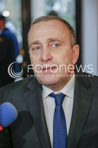  09.12.2015 WARSZAWA SEJM<br />CZWARTE POSIEDZENIE SEJMU VIII KADENCJI<br />N/Z GRZEGORZ SCHETYNA<br /> 