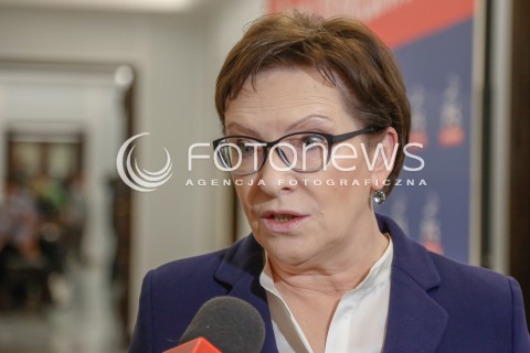  09.12.2015 WARSZAWA SEJM<br />CZWARTE POSIEDZENIE SEJMU VIII KADENCJI<br />N/Z EWA KOPACZ<br /> 
