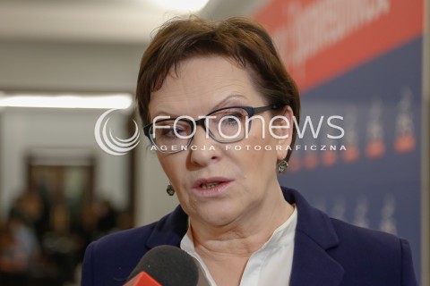  09.12.2015 WARSZAWA SEJM<br />CZWARTE POSIEDZENIE SEJMU VIII KADENCJI<br />N/Z EWA KOPACZ<br /> 