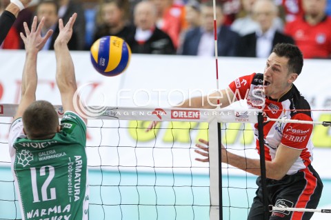  12.12.2015 RZESZOW<br />SIATKOWKA PLUSLIGA 2015/2016 MEN VOLLEYBALL POLAND POLISH PLUS LIGA LEAGUE SEASON 2015/2016<br />MECZ ASSECO RESOVIA RZESZOW - INDYKPOL AZS OLSZTYN<br />N/Z OLIEG ACHREM ( ALEH AKHREM ) <br /> 