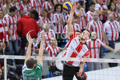  12.12.2015 RZESZOW<br />SIATKOWKA PLUSLIGA 2015/2016 MEN VOLLEYBALL POLAND POLISH PLUS LIGA LEAGUE SEASON 2015/2016<br />MECZ ASSECO RESOVIA RZESZOW - INDYKPOL AZS OLSZTYN<br />N/Z BARTOSZ KUREK <br /> 