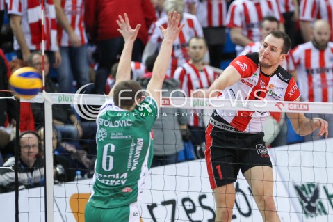  12.12.2015 RZESZOW<br />SIATKOWKA PLUSLIGA 2015/2016 MEN VOLLEYBALL POLAND POLISH PLUS LIGA LEAGUE SEASON 2015/2016<br />MECZ ASSECO RESOVIA RZESZOW - INDYKPOL AZS OLSZTYN<br />N/Z BARTOSZ KUREK <br /> 