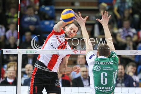  12.12.2015 RZESZOW<br />SIATKOWKA PLUSLIGA 2015/2016 MEN VOLLEYBALL POLAND POLISH PLUS LIGA LEAGUE SEASON 2015/2016<br />MECZ ASSECO RESOVIA RZESZOW - INDYKPOL AZS OLSZTYN<br />N/Z BARTOSZ KUREK <br /> 