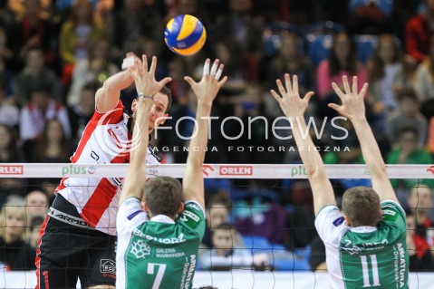  12.12.2015 RZESZOW<br />SIATKOWKA PLUSLIGA 2015/2016 MEN VOLLEYBALL POLAND POLISH PLUS LIGA LEAGUE SEASON 2015/2016<br />MECZ ASSECO RESOVIA RZESZOW - INDYKPOL AZS OLSZTYN<br />N/Z BARTOSZ KUREK <br /> 