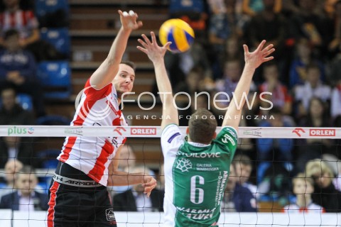  12.12.2015 RZESZOW<br />SIATKOWKA PLUSLIGA 2015/2016 MEN VOLLEYBALL POLAND POLISH PLUS LIGA LEAGUE SEASON 2015/2016<br />MECZ ASSECO RESOVIA RZESZOW - INDYKPOL AZS OLSZTYN<br />N/Z BARTOSZ KUREK <br /> 