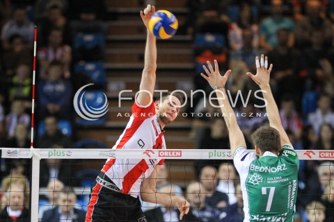  12.12.2015 RZESZOW<br />SIATKOWKA PLUSLIGA 2015/2016 MEN VOLLEYBALL POLAND POLISH PLUS LIGA LEAGUE SEASON 2015/2016<br />MECZ ASSECO RESOVIA RZESZOW - INDYKPOL AZS OLSZTYN<br />N/Z BARTOSZ KUREK <br /> 